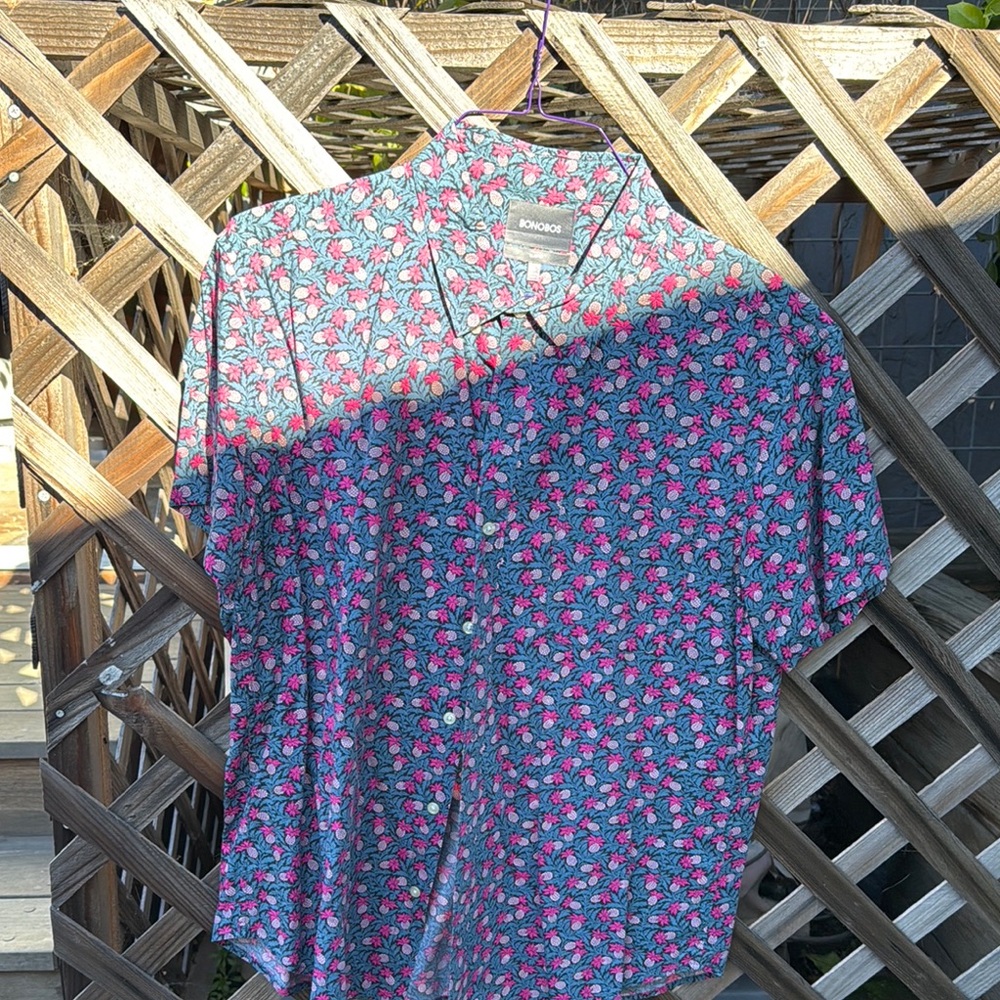 Bonobos Floral Short Sleeve Shirt